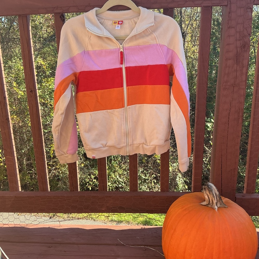 Lego Pink and Cream Zip-Up Jacket